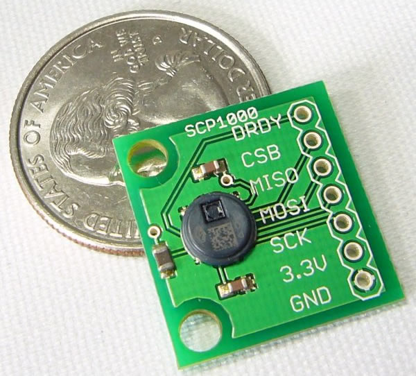SCP1000 barometric pressure sensor