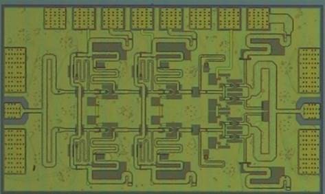 A close-up of a circuit board

Description automatically generated