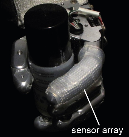 robotic hand with sensor array image