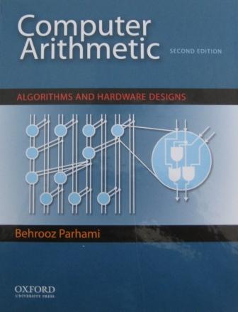 Cover of B. Parhami's computer arithmetic textbook, 2nd ed.