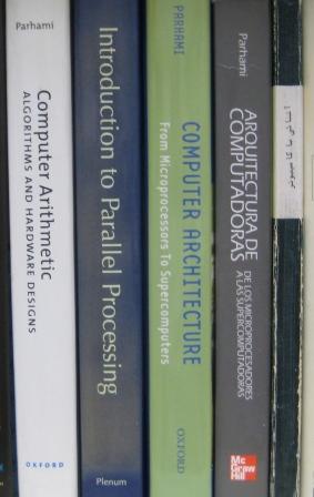 Some of B. Parhami's textbooks