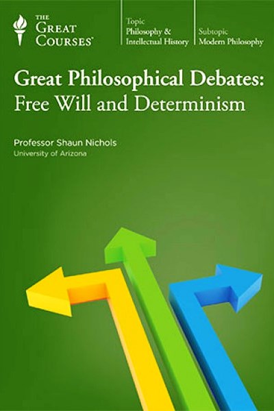 Cover image for the audio course on free will and determinism