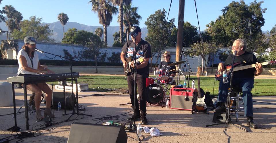 Deanna Bogart Band, performing at Santa Barbara's Chase Palm Park