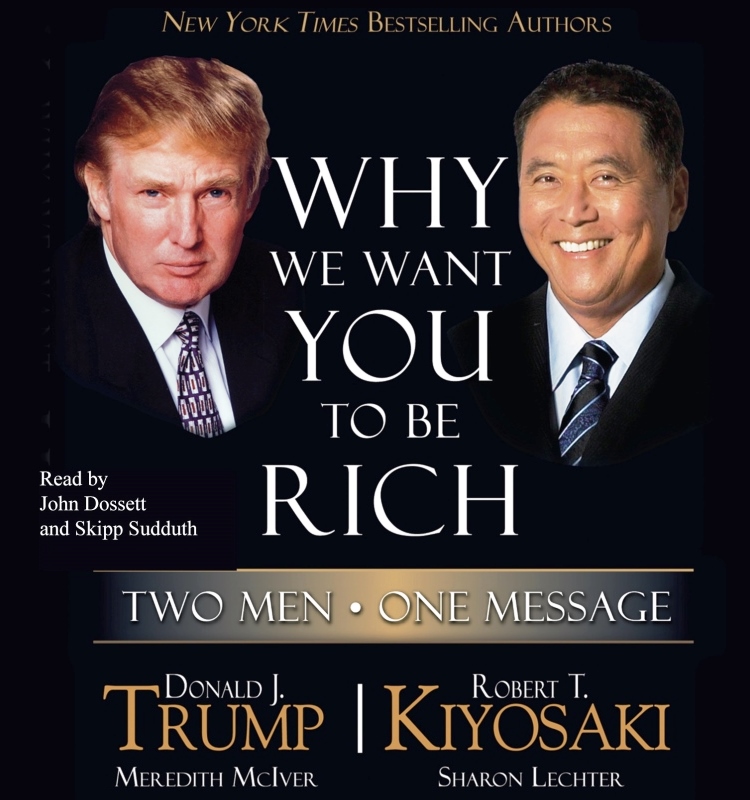 Cover of the audibook 'Why We Want You to Be Rich'