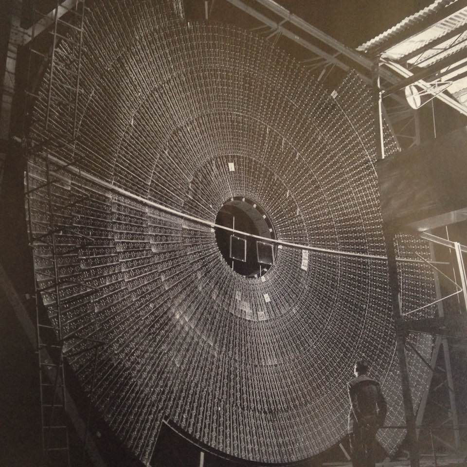 Photo of the 1949 solar-powered death ray built in the French Pyrenees