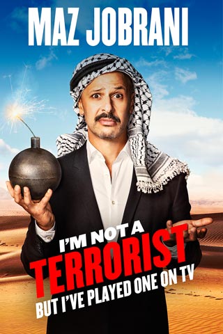 Cover image for Maz Jobrani's book 'I'm Not a Terrorist but I've Played One on TV'