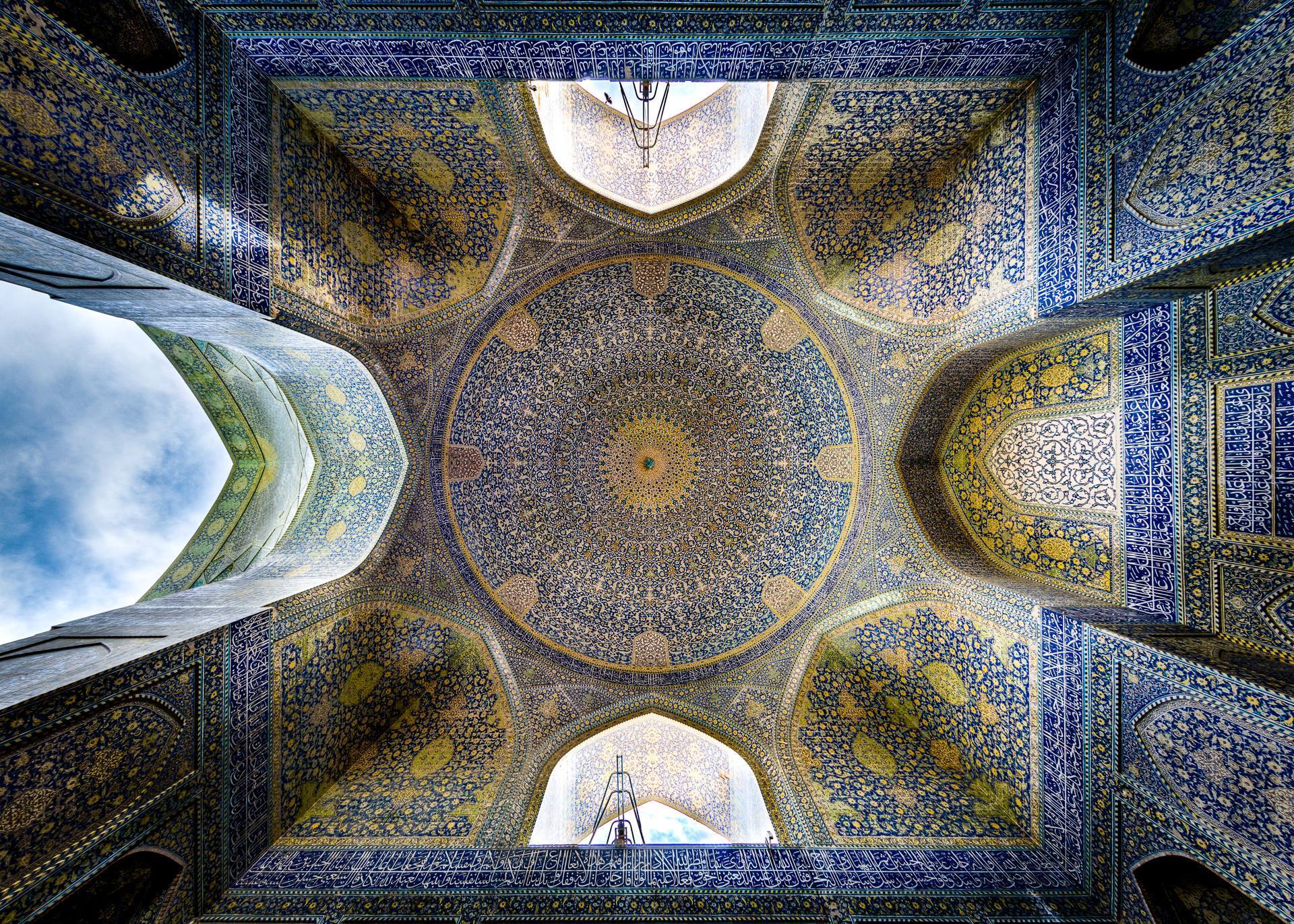 The famous Shah Mosque of Isfahan