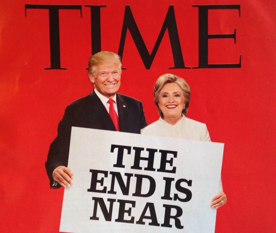 Time magazine cover photo, issue of November 14, 2016