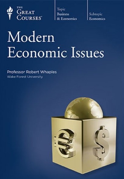 Cover image for the audio-course 'Modern Economic Issues'