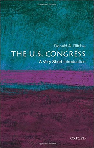 Cover image of Oxford book 'The U.S. Congress: A Very Short Introduction'