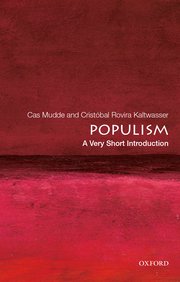 Cover image for the book 'Populism: A Very Short Introduction'