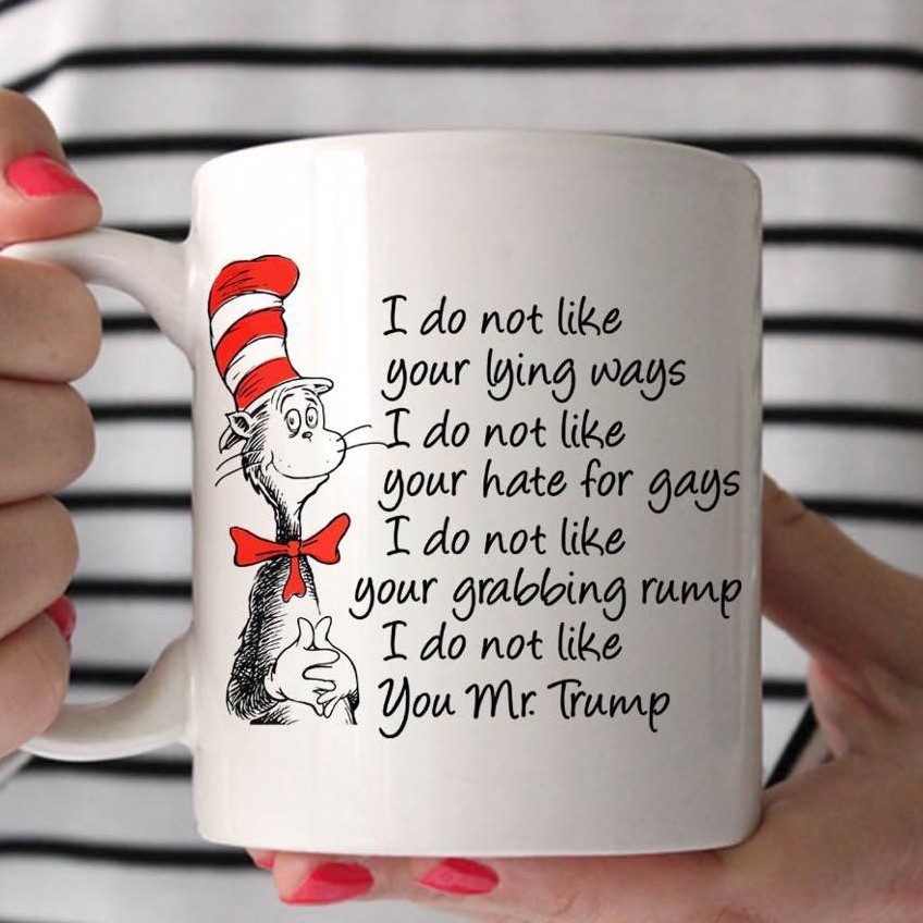 The Cat in the Hat has a message for Mr. Trump!