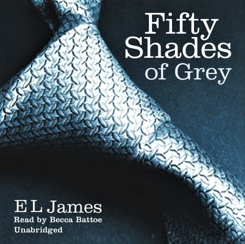 Cover image of the book 'Fifty Shades of Grey'