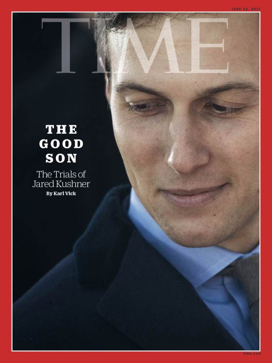 Jared Kushner on the cover of Time magazine
