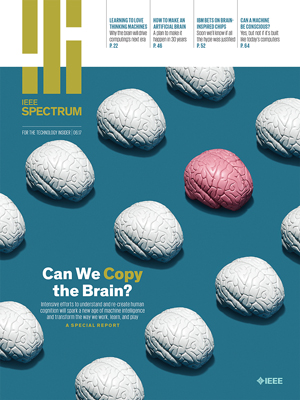 Cover image for IEEE Spectrum magazine, issue of June 2017