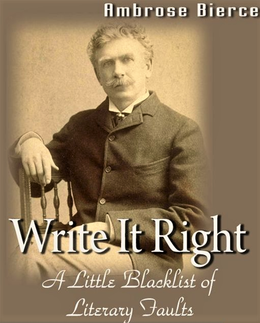 Cover image for Ambrose Bierce's 'Write it Right'