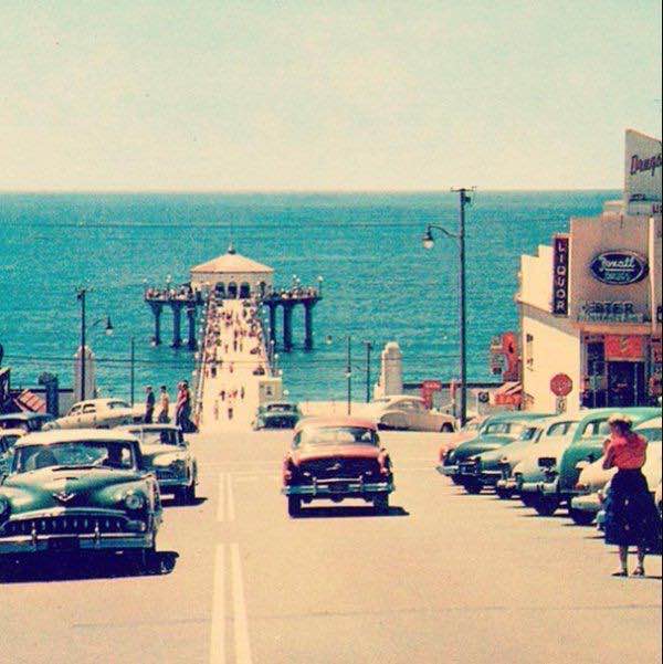 Manhattan Beach, CA, in the 1950s