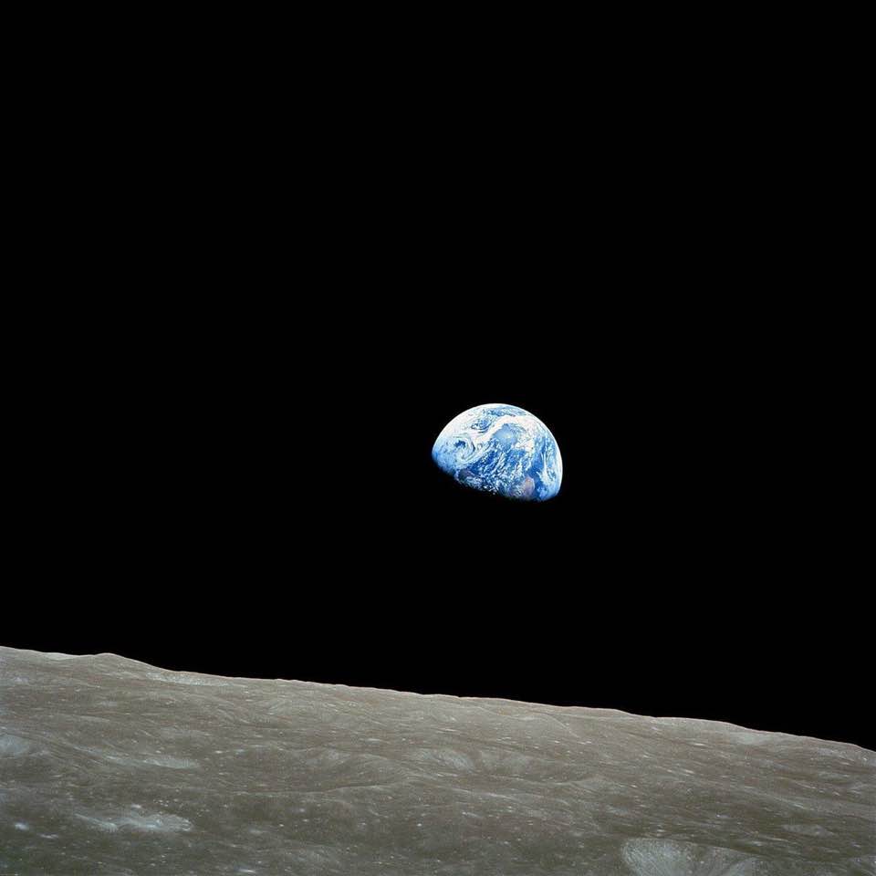 The most iconic photograph of all time, shot nearly 5 decades ago, on December 24, 1968, from Apollo 8