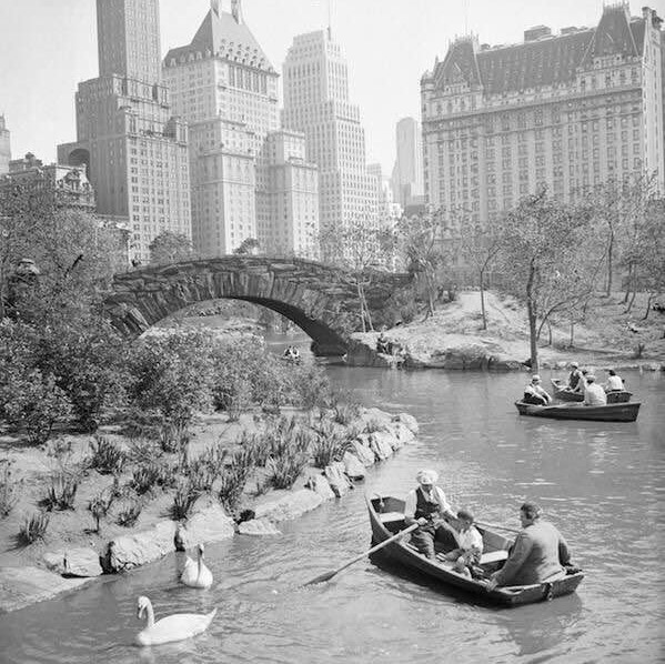 New York City's Central Park, 1933.