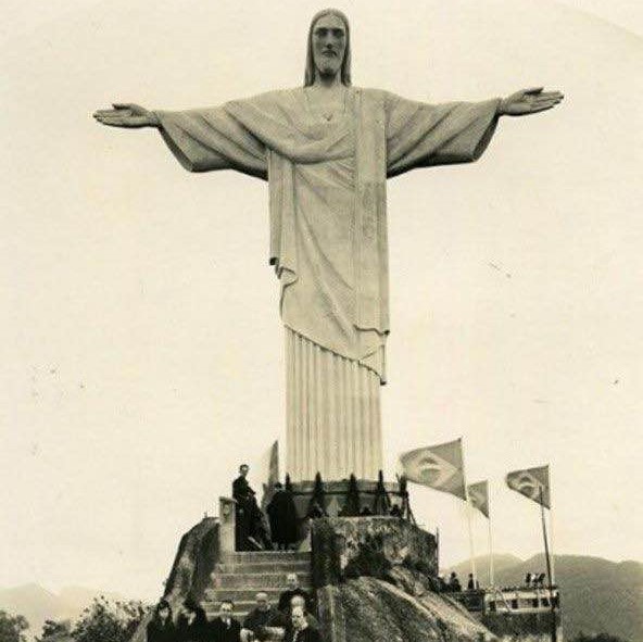 Inauguration of the statue of Jesus Christ in Rio de Janeiro, 1931