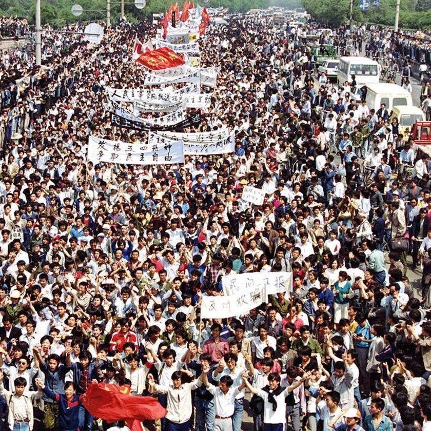 Tiananmen Square protests, China, 1989