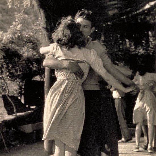 Young couples dancing, 1950