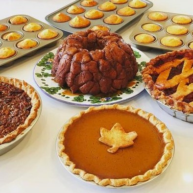 Pies and other desserts