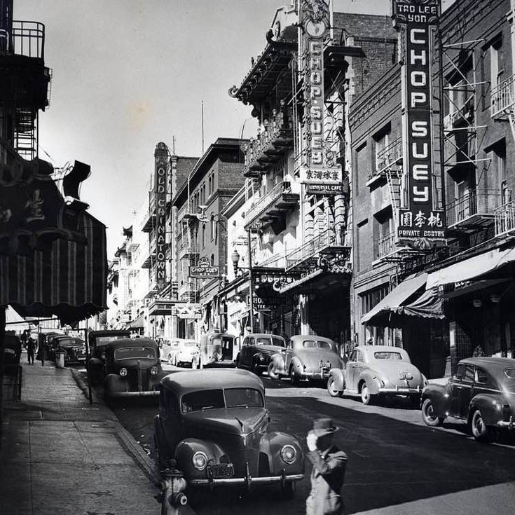 San Francisco's Chinatown, 1944