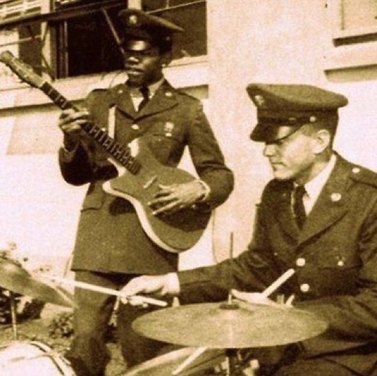 Private James (Jimi) Hendrix of the 101st Airborne Division, 1962