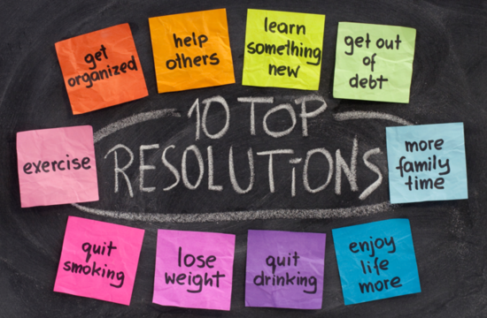 Ten top new-year's resolutions