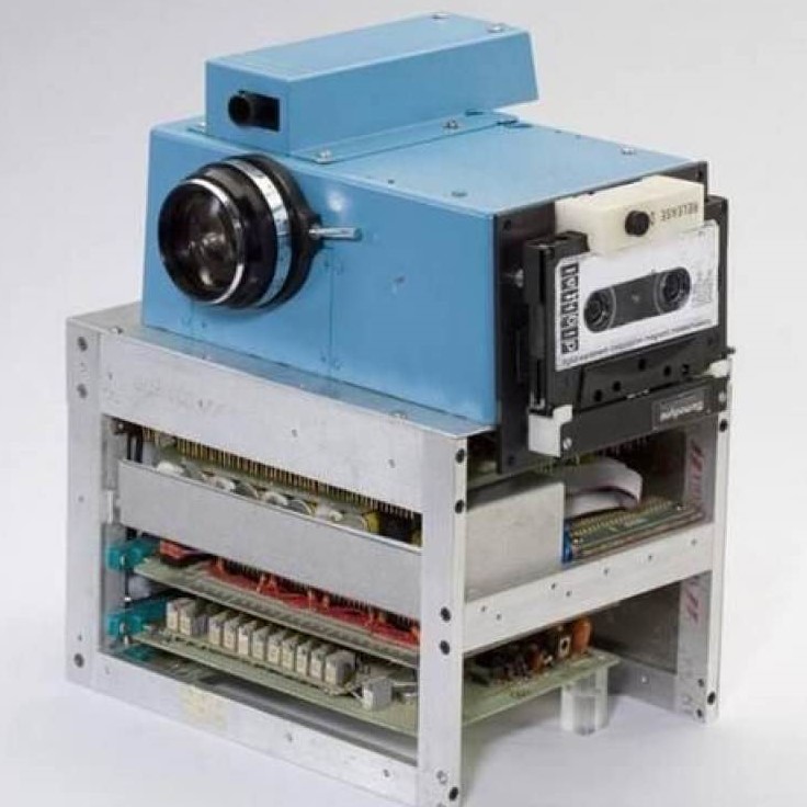 Kodak's first prototype digital camera, 1975