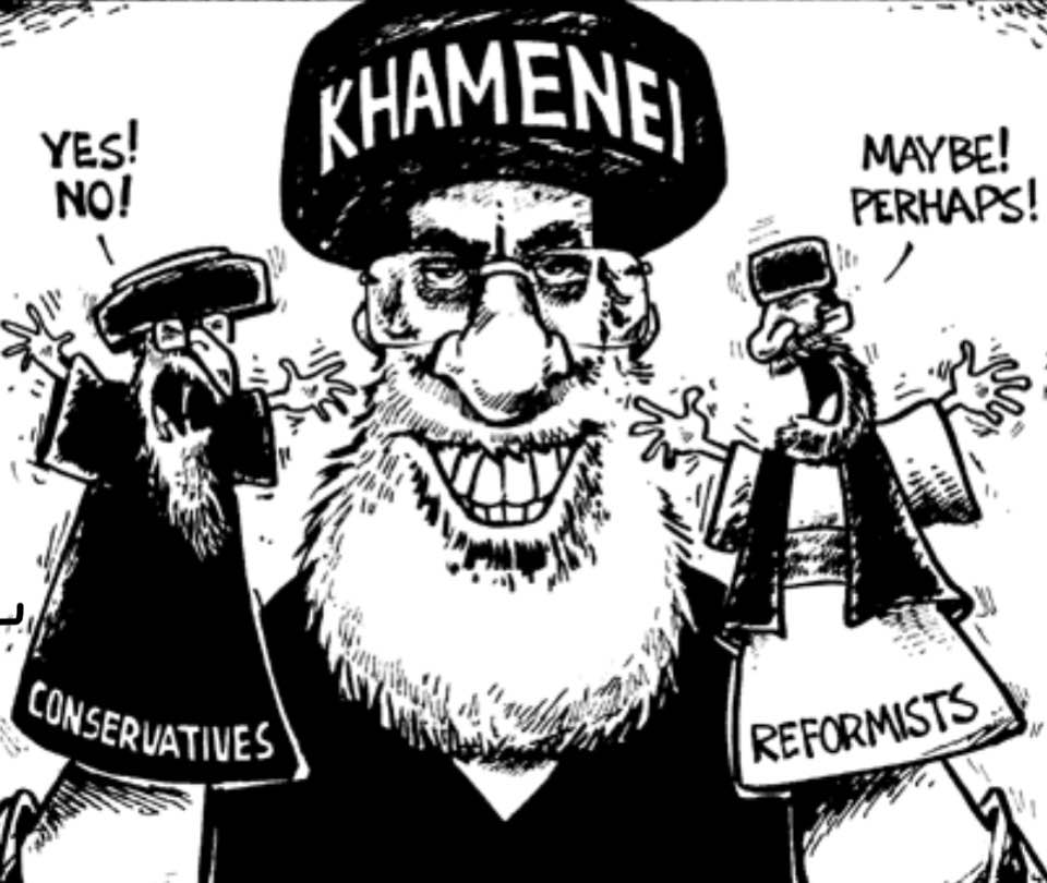 Cartoon: Iranian democracy