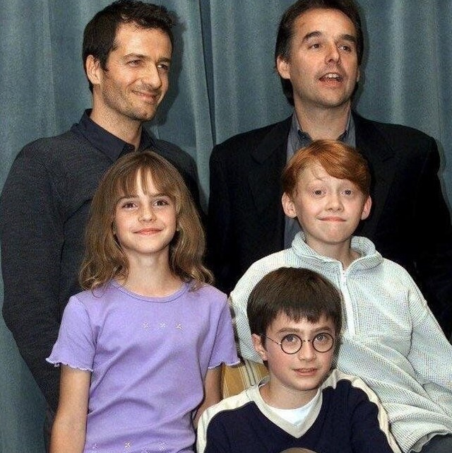 Announcement of the 'Harry Potter' cast in 2000