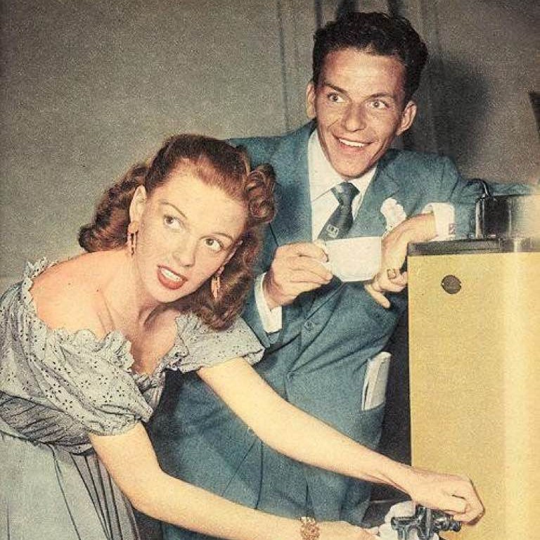 Frank Sinatra and Judy Garland, 1946
