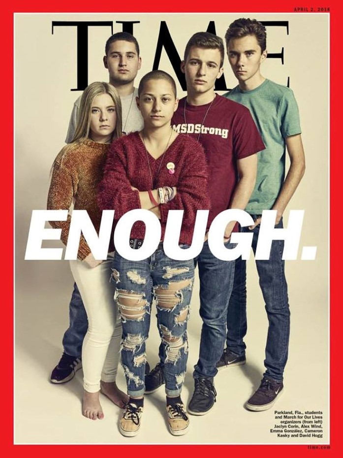 Time magazine cover honors the Parkland, Florida, students