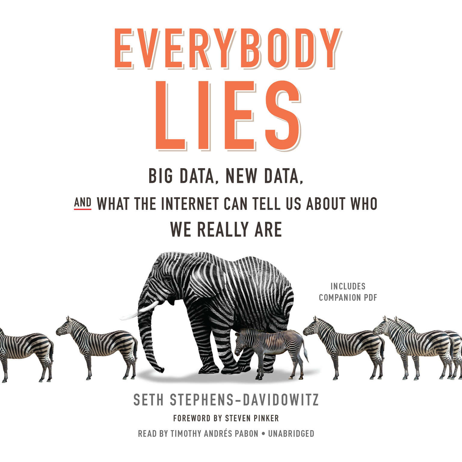 Cover image for the book 'Everybody Lies'