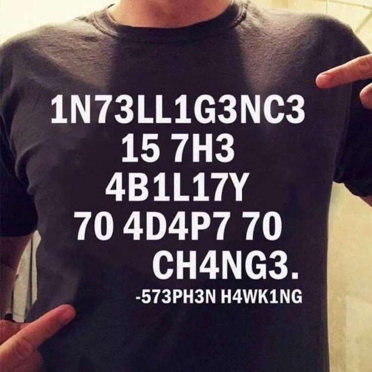 Photo of T-shirt: Intelligence defined