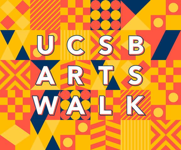 UCSB Arts Walk publicity poster