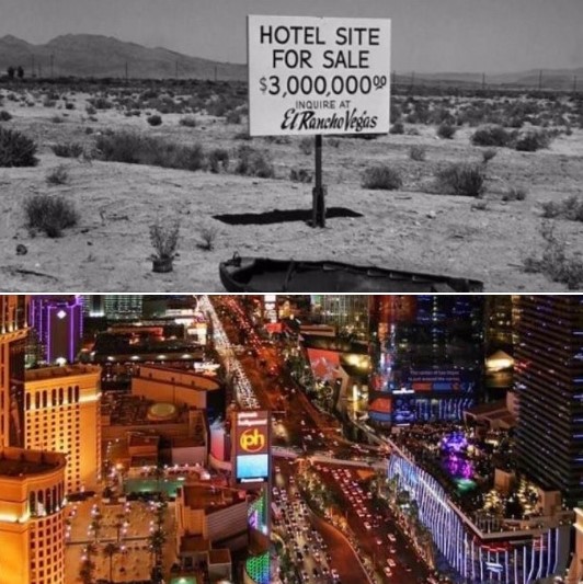 Las Vegas, 1940 vs. 2017