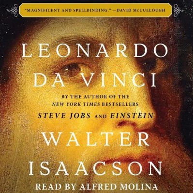 Cover image of Walter Isaacson's 'Leonardo da Vinci'