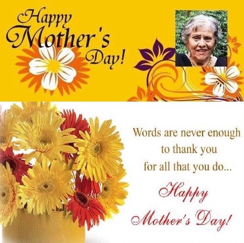 Mothers' Day greetings