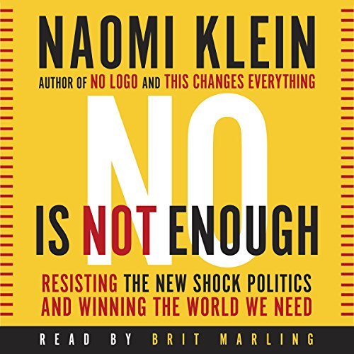 Cover image for Naomi Klein's 'No Is Not Enough'