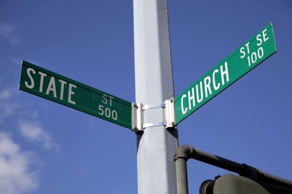 Intersection of Church and State Streets