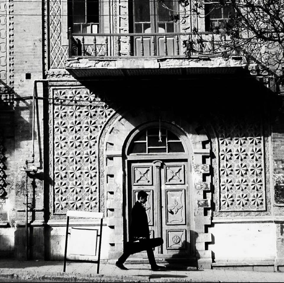 The old Radio Kermanshah building. (Photo by: Abdi Hoghoghi)