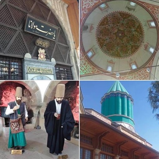 Mevlana Museum (Rumi's tomb) in Konya, Turkey