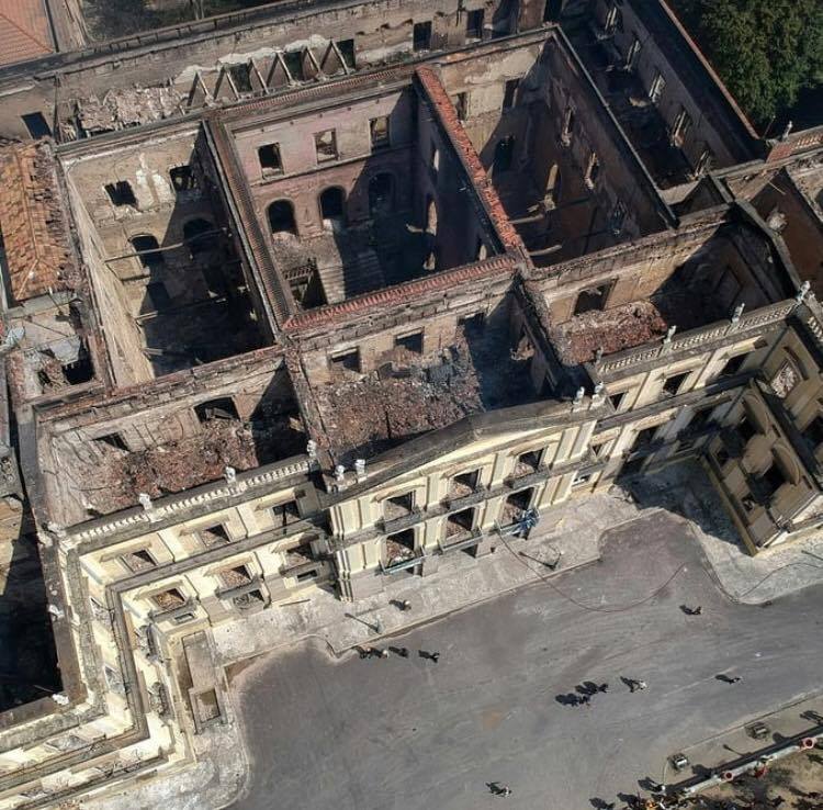 Brazil's National Museum in Rio gutted by fire