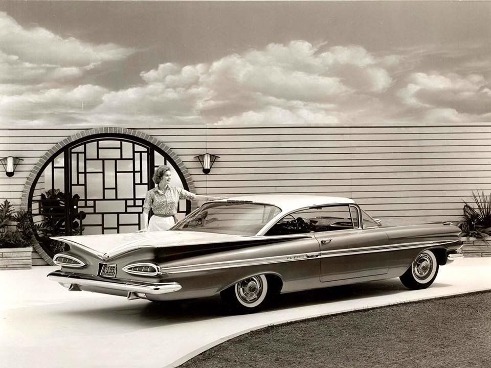 Chevrolet Impala ad, 1959