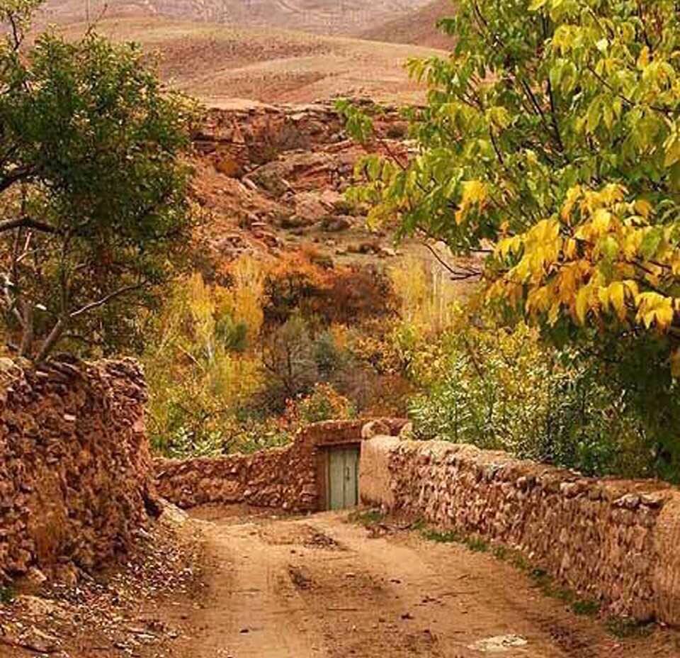 Fall colors in Zonouz Village, northeast of Tabriz, Eastern Azerbaijan Province, Iran