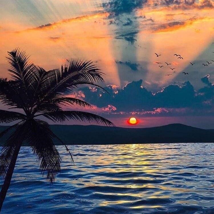 Sunset in Izmir, Turkey