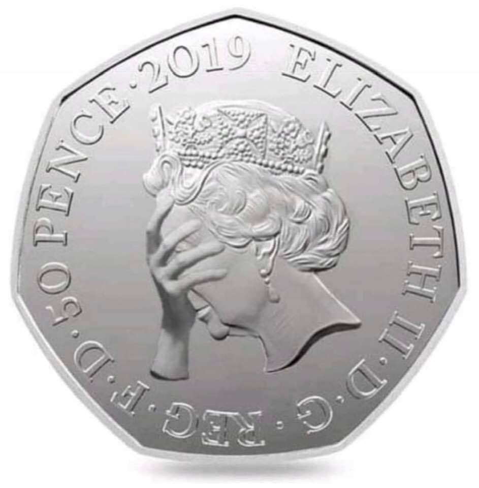 Brexit commemorative 50p coin